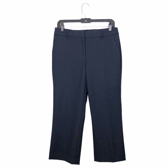 Talbots Pants - Talbots 10” Rise 8P Blue Capri Dress Trouser Pants